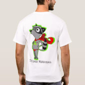 T-shirt raccons toxiques (Dos)