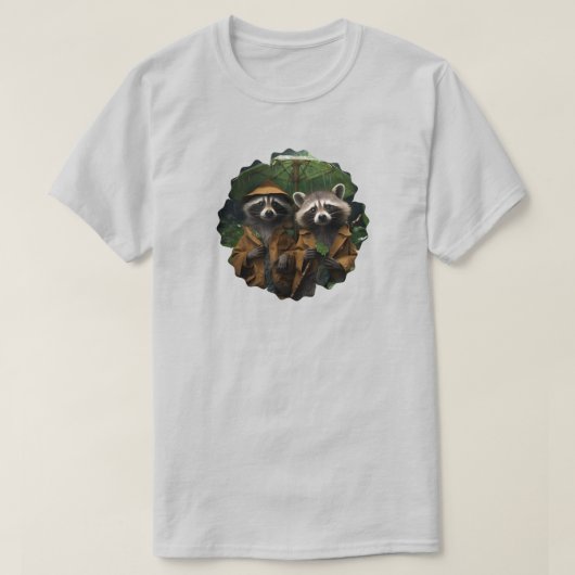 T-shirt Raccoon (Design devant)