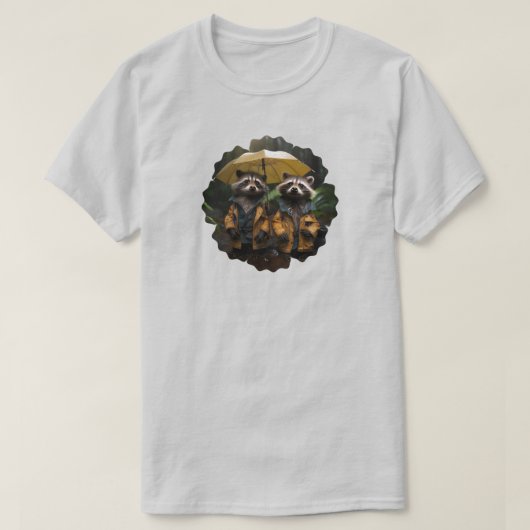 T-shirt Raccoon (Design devant)