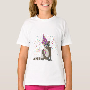 T-shirt Raccoon - Animaux ayant une fête