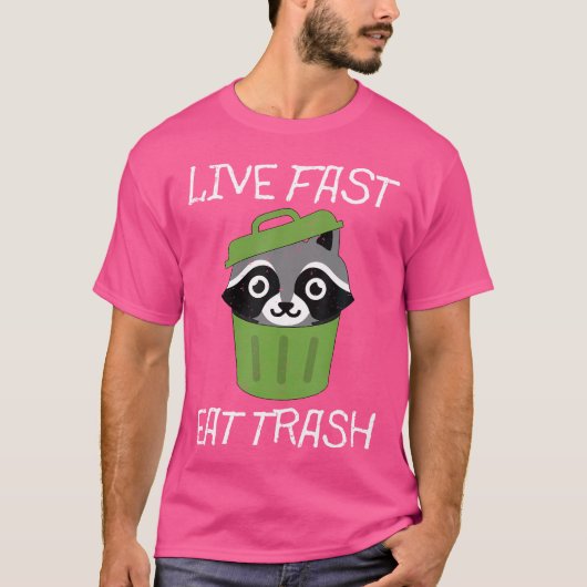 T-shirt Raccoon Camping Randonnée Funny Extérieur (Devant)
