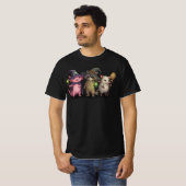 T-shirt Raccoon éffrayant Axolotl | Halloween piqûres effr (Devant entier)