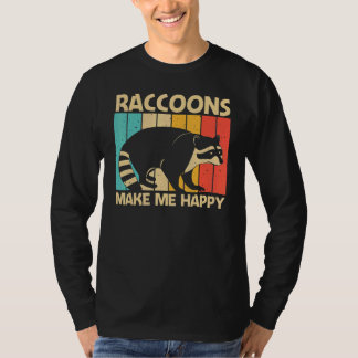 T-shirt Raccoon For Men Women Common Raccoon 1