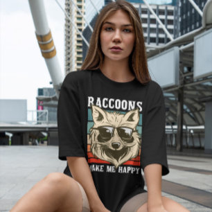 T-shirt Raccoon manger Ramen