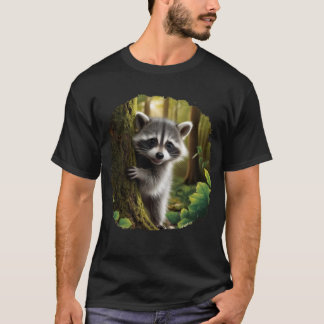 T-shirt Raccoon Rascal
