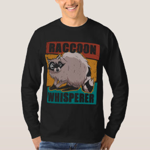 T-shirt Raccoon The Raccoon Whisperer 001