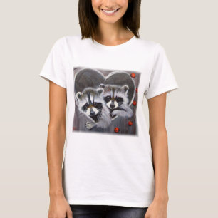 T-shirt Raccoons et Ladybugs