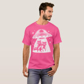 T-shirt Raccoons Ufo (Devant entier)