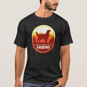 T-shirt Race de chien Retriever doré  44