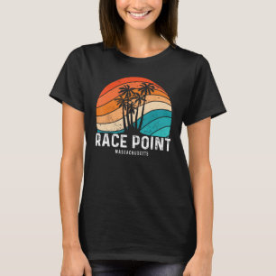 T-shirt Race Point Beach Massachusetts Palm Tree Beach Sou