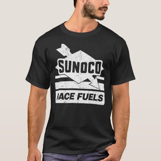 T-shirt Race Sunoco vintage (Devant)