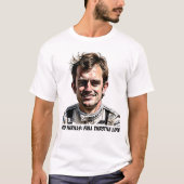 T-shirt Racer de voiture plein gaz (Devant)