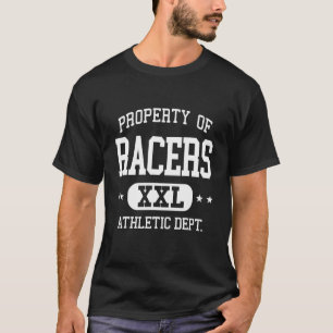 T-shirt Racers Retro Athletic, propriété Dept