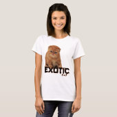 T-shirt races exotiques de chat (Devant entier)