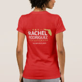 T-shirt Rachel For Gov Tee F (Dos)