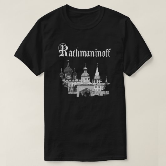 T-SHIRT RACHMANINOFF (Design devant)