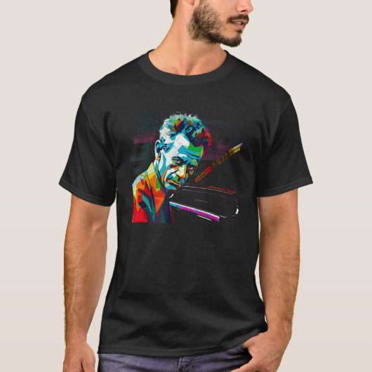 T-shirt Rachmaninoff Music Piano (Devant)