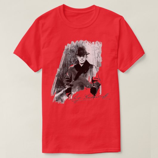 T-shirt Rachmaninoff Sergei  (Design devant)