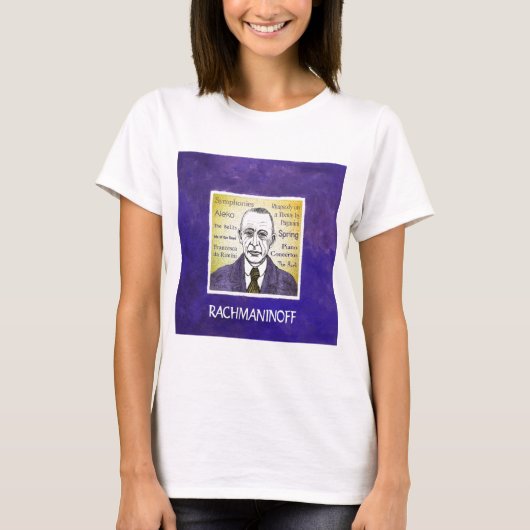 T-shirt Rachmaninov (Devant)