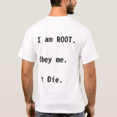 T-SHIRT RACINE (Dos)