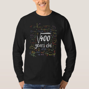 T-shirt Racine carré De 400 20ème Anniversaire Math 20 Ann