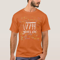 Racine carré de 7744 ans pour maths Nerd 88e B