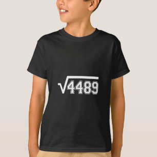 T-shirt Racine carrée drôle 4489 67 Citation drôle de mème