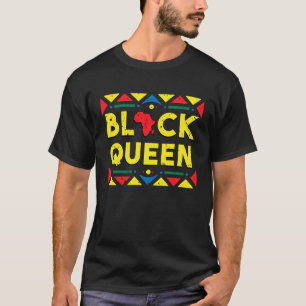 T-shirt Racines africaines de la Reine noire Mois de l'his