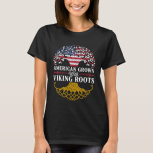 T-shirt Racines américaines Racines viking Racines nordiqu