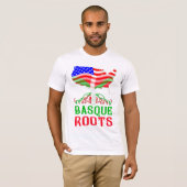 T-shirt Racines basques américaines (Devant entier)