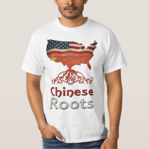 T-shirt Racines chinoises américaines