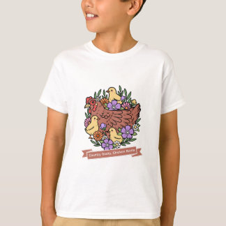 T-shirt Racines de campagne, poulet botté