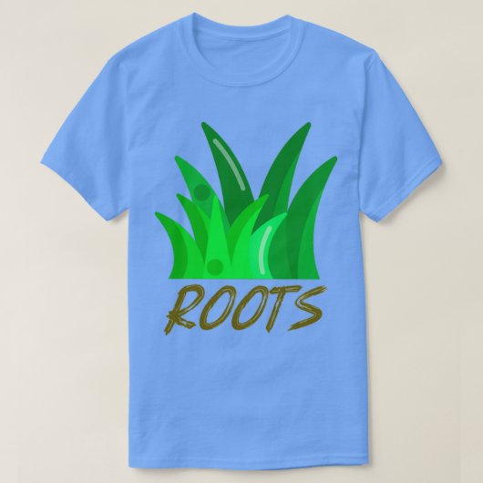 T-shirt Racines d'herbe (Design devant)