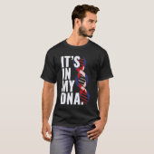 T-shirt Racines du Cambodge Drapeau Empreinte digitale Gra (Devant entier)