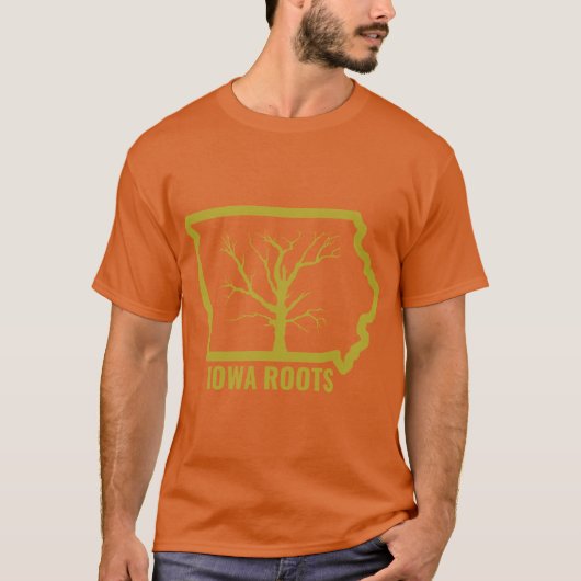 T-shirt Racines Iowa Oversized (Devant)