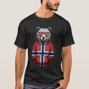 T-shirt Racines Norvège Norvège Drapeau Norvégien 2