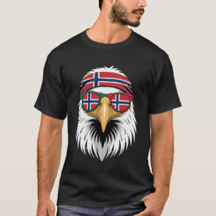 T-shirt Racines Norvégiennes Drapeau Norvégien Norge 14