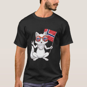 T-shirt Racines Norvégiennes Norge Drapeau Norvégien 3