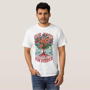 T-shirt "Racines profondes, Aimer plus profond Tee"