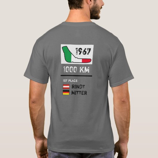 T-SHIRT RACING 1968 (Dos)