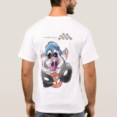 T-shirt Racing de Maystadt (Dos)