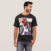 T-shirt Racing Dirt Bike Art (Devant entier)
