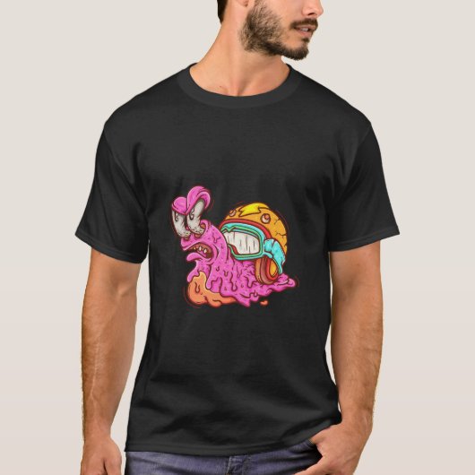 T-shirt Racing Snail  (Devant)