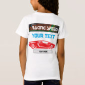 T-Shirt Racing Speed Car Design – Fast Motorsport Performa (Dos)