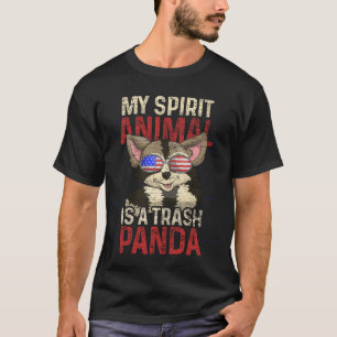 T-shirt Racoon Drôle Amoureux des animaux Idée cadeau Retr