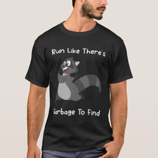 T-shirt Racoon Trash Panda dire (Devant)