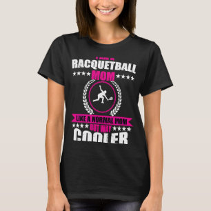 T-shirt Racquetball Mère Tenue Pour Femmes