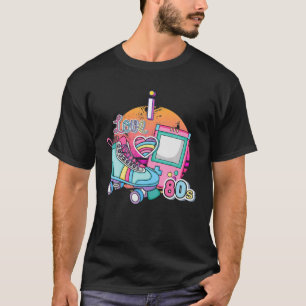 T-shirt Rad 90 Rad 80 Rtro I Love The 80'S Skater