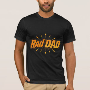T-shirt Rad DAD - Design rétro Vintage pour papa le plus f