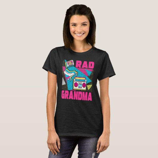 T-shirt Rad Grandma 90s Nostalgie esthétique 1990 rétro G (Devant entier)